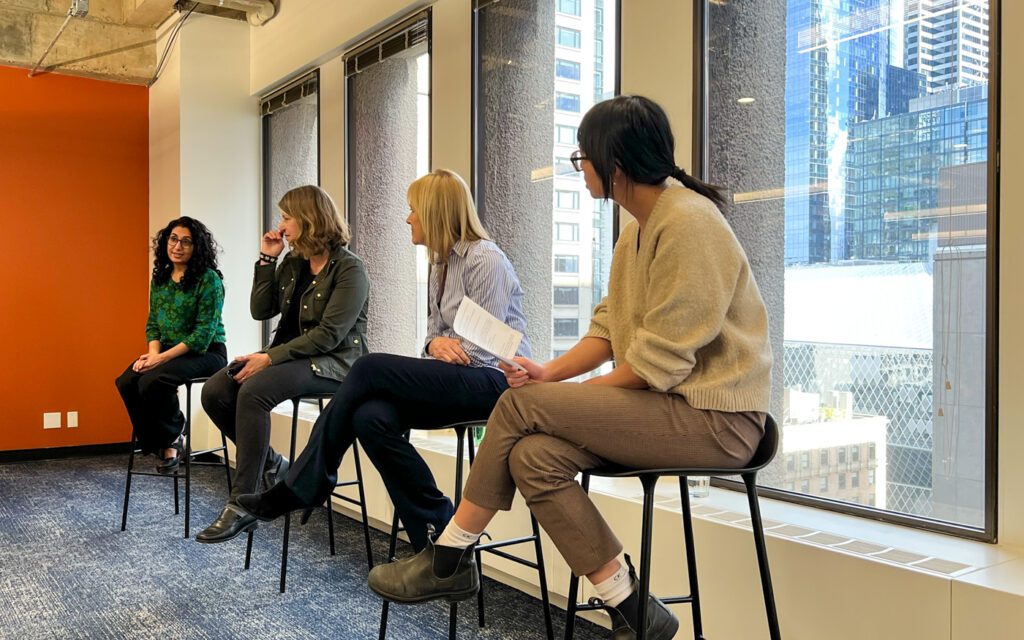 Women in A&E panel 