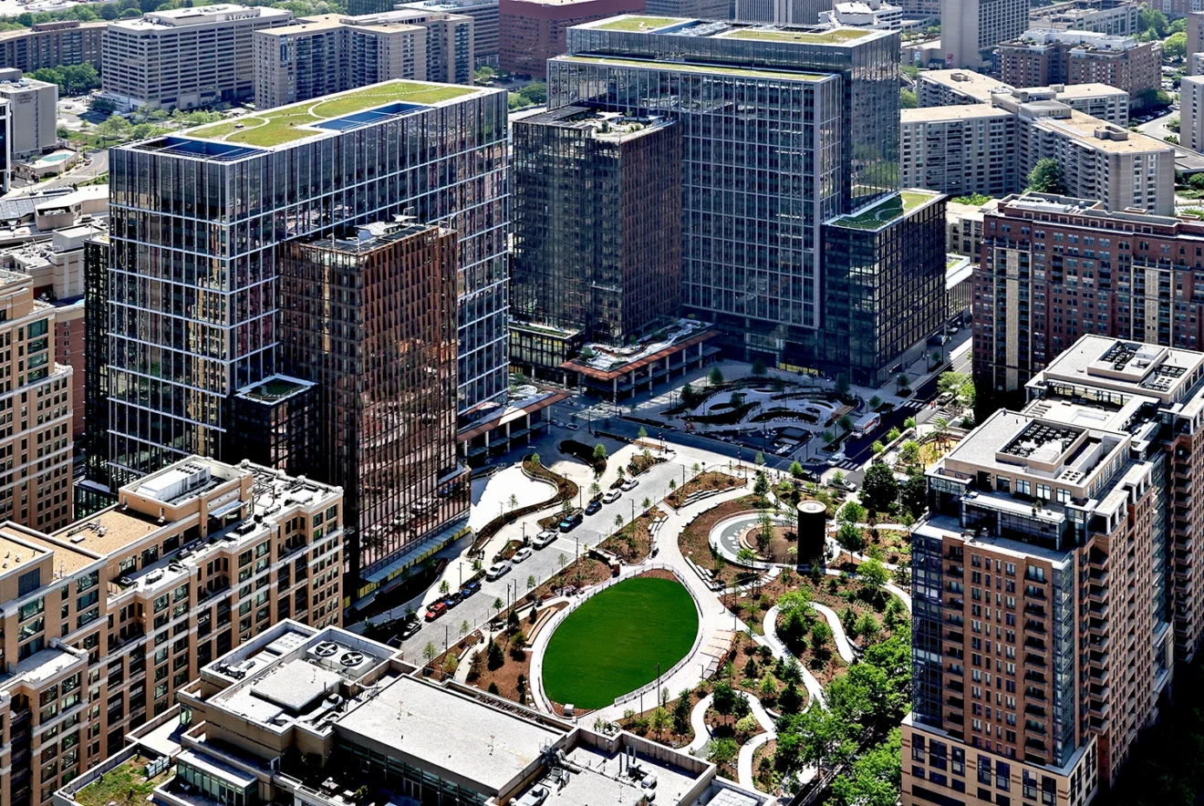 Amazon HQ2 aerial