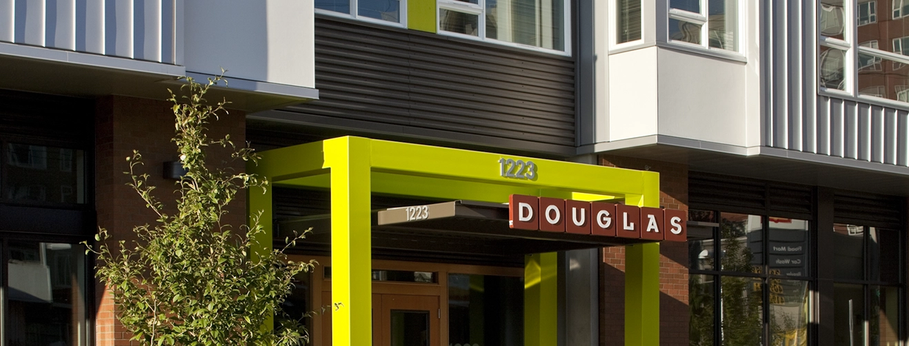 Seattle University Douglas exterior entrance