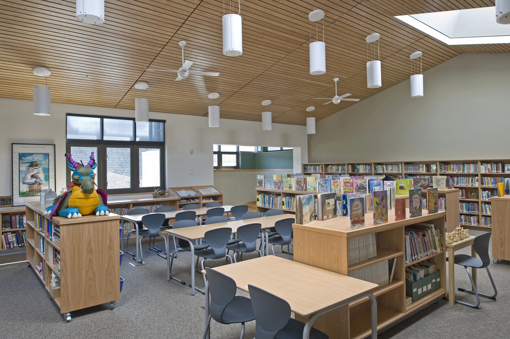 St Thomas School library