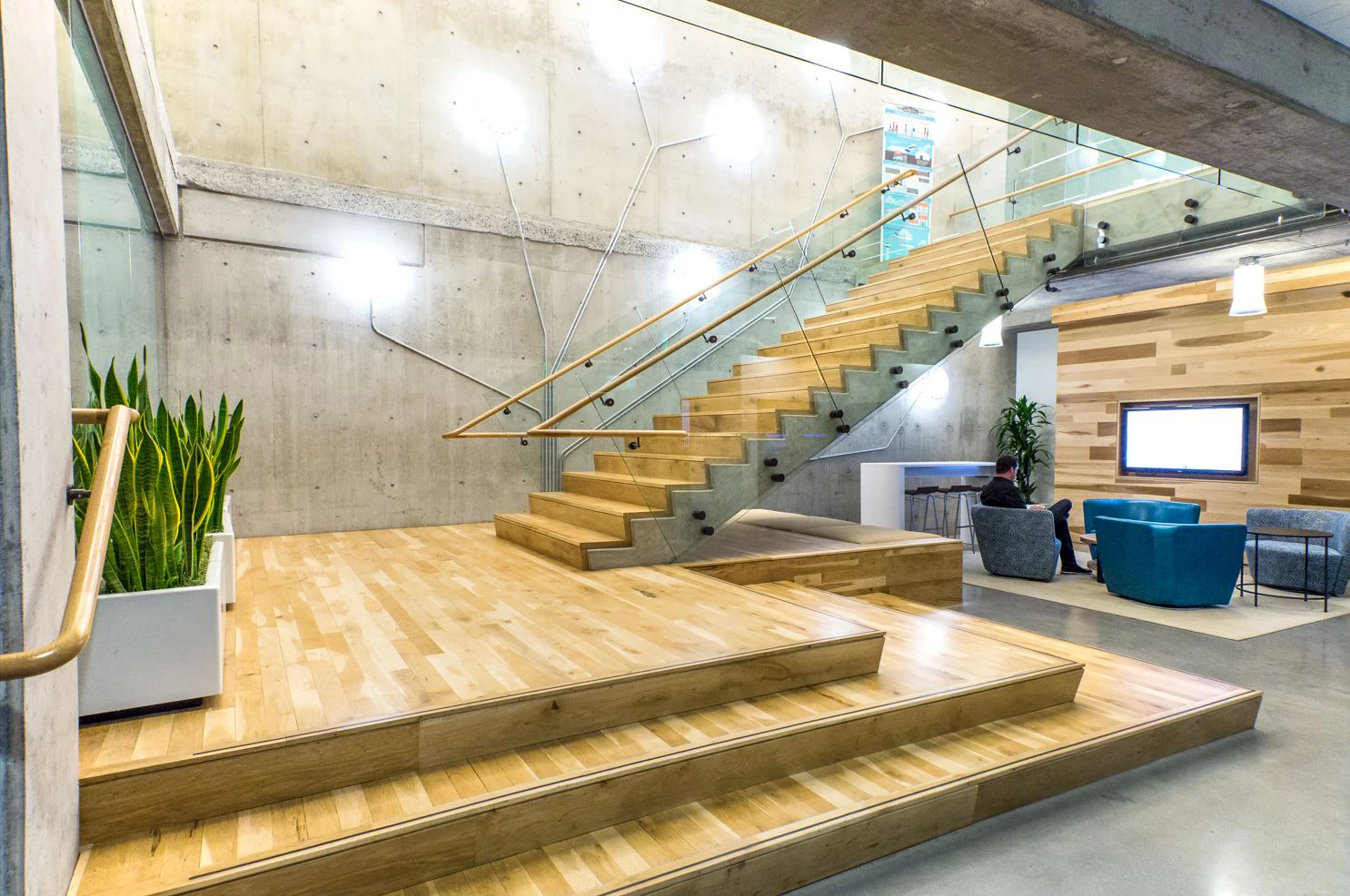 EMC Isilon internal staircase