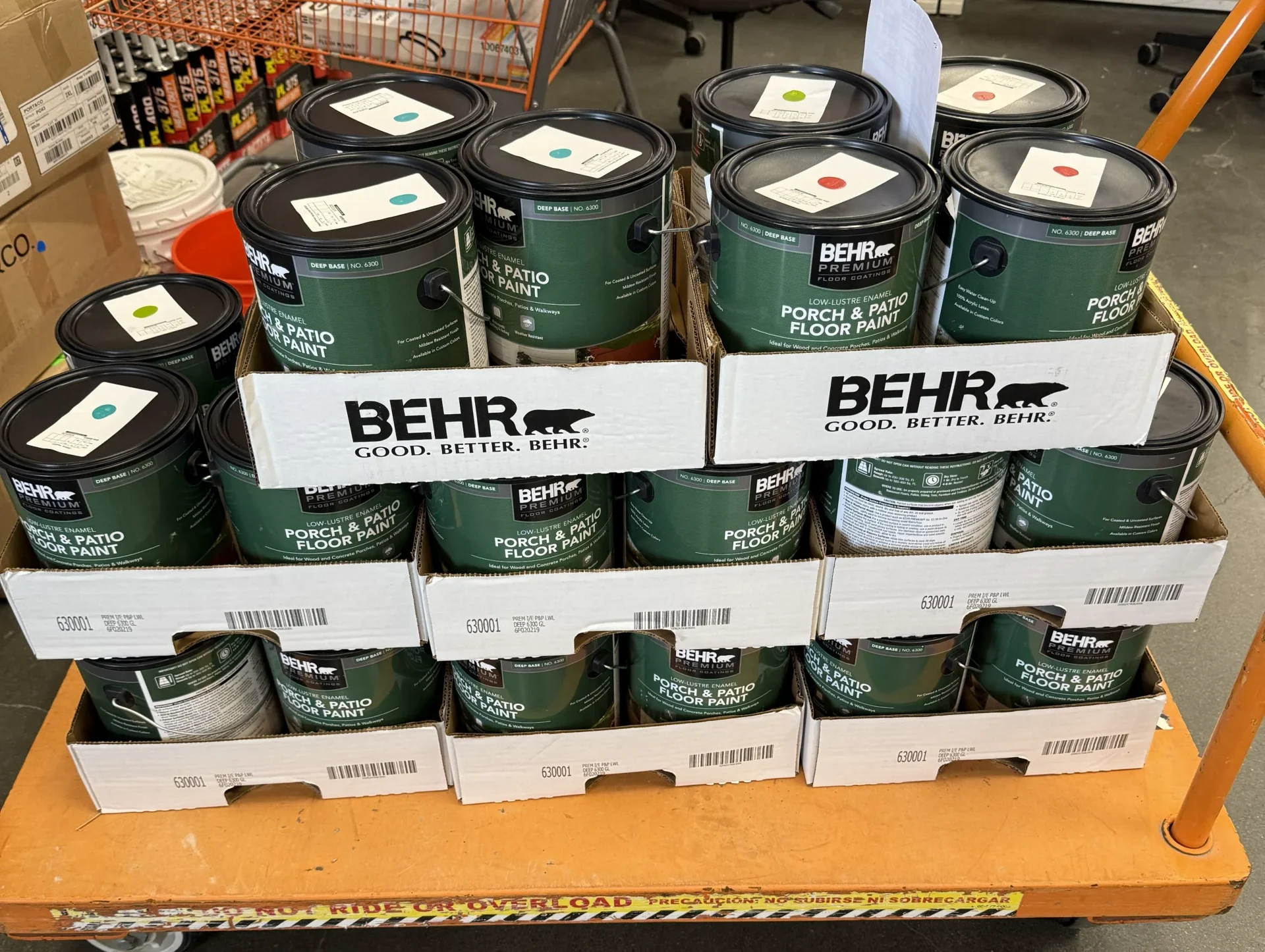 2026 Seattle Day of Giving - So many cans of paint